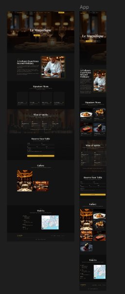 Le Magnifique luxury restaurant design