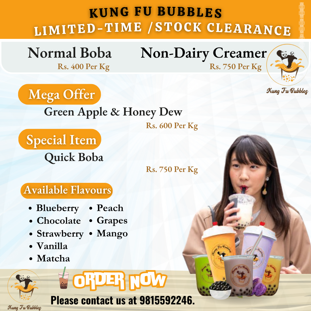 Order Now food promotion design