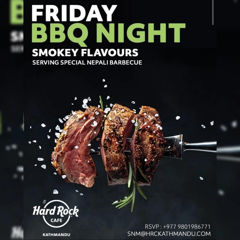 Friday BBQ Night poster