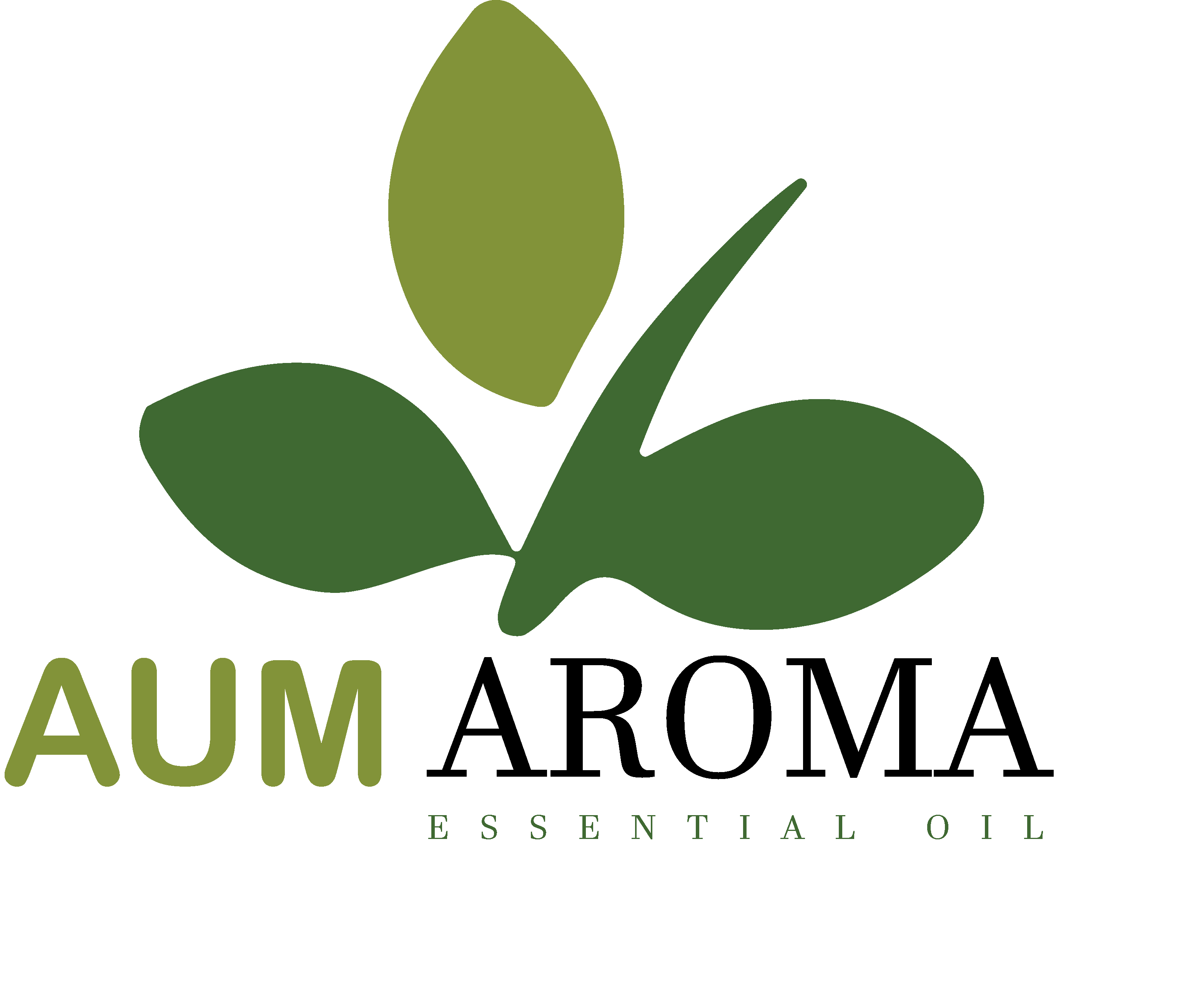 Aum Aroma logo design